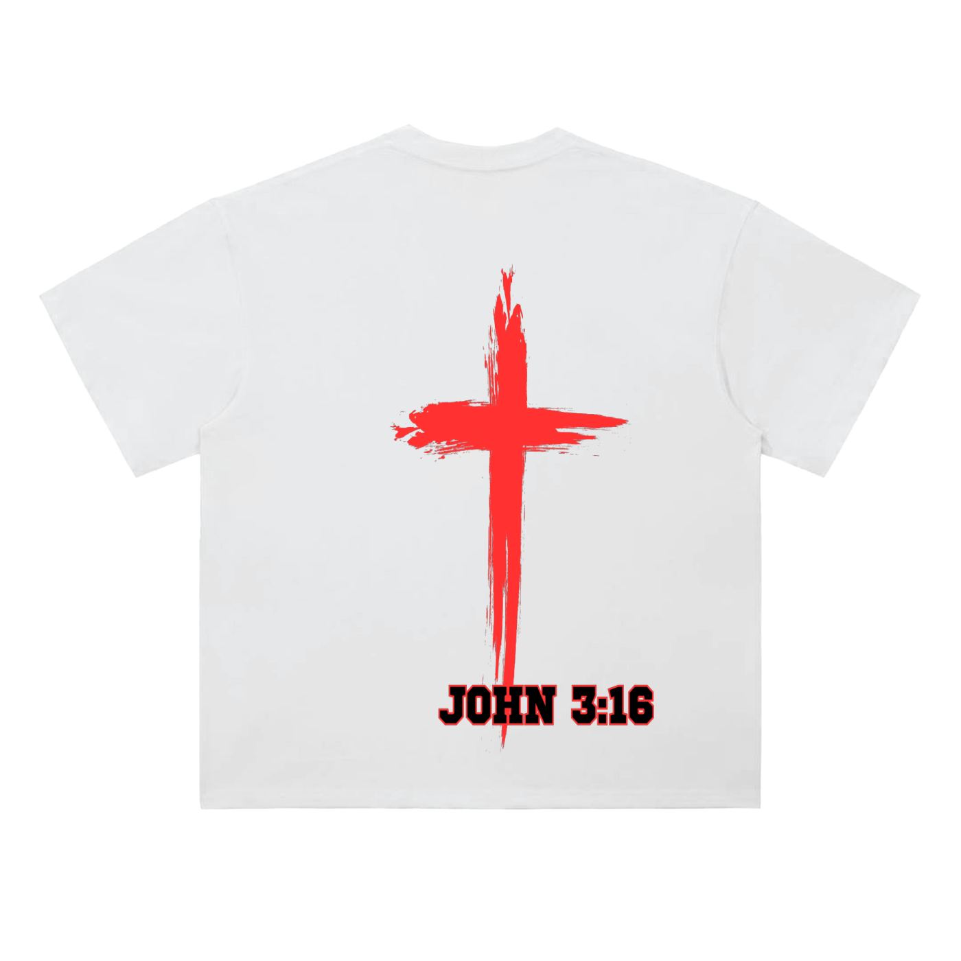 Heavyweight Drop Shoulder Cotton T-Shirt GODS ARMY